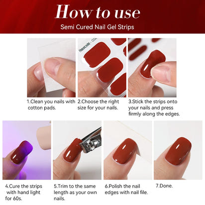Adhesive Gel Nails