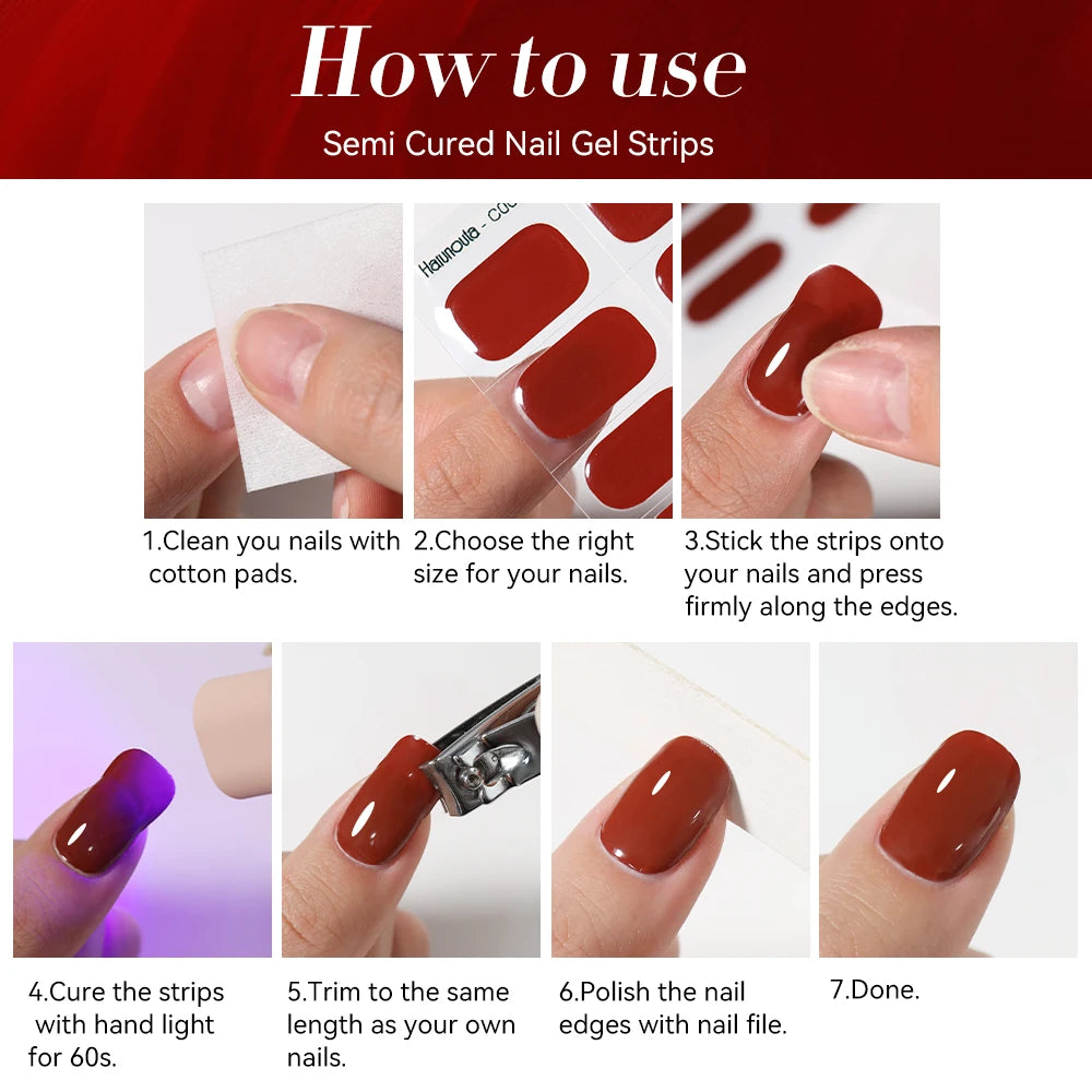 Adhesive Gel Nails