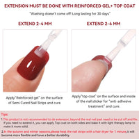 Adhesive Gel Nails
